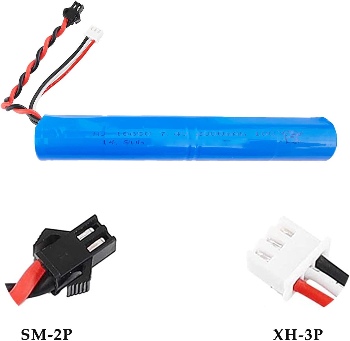 Gel Gun Battery Pack with USB Cable