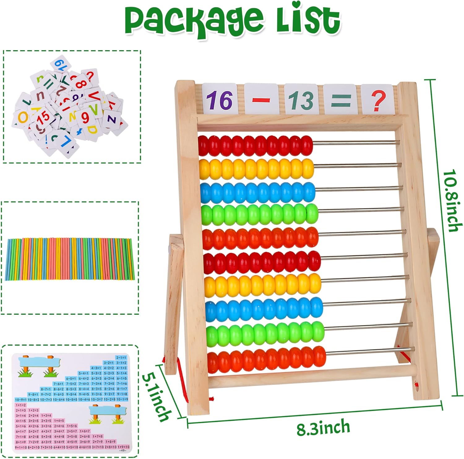 Wooden Abacus for Kids