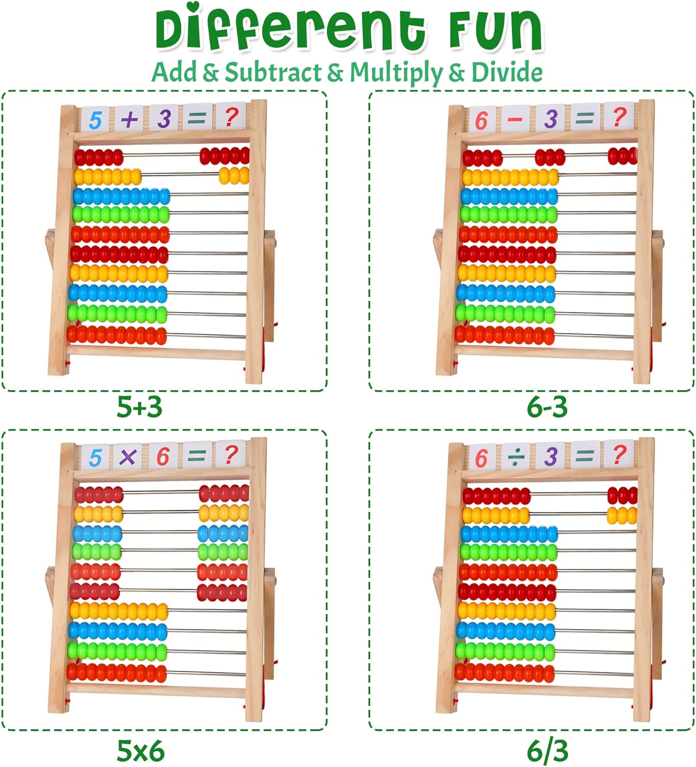 Wooden Abacus for Kids