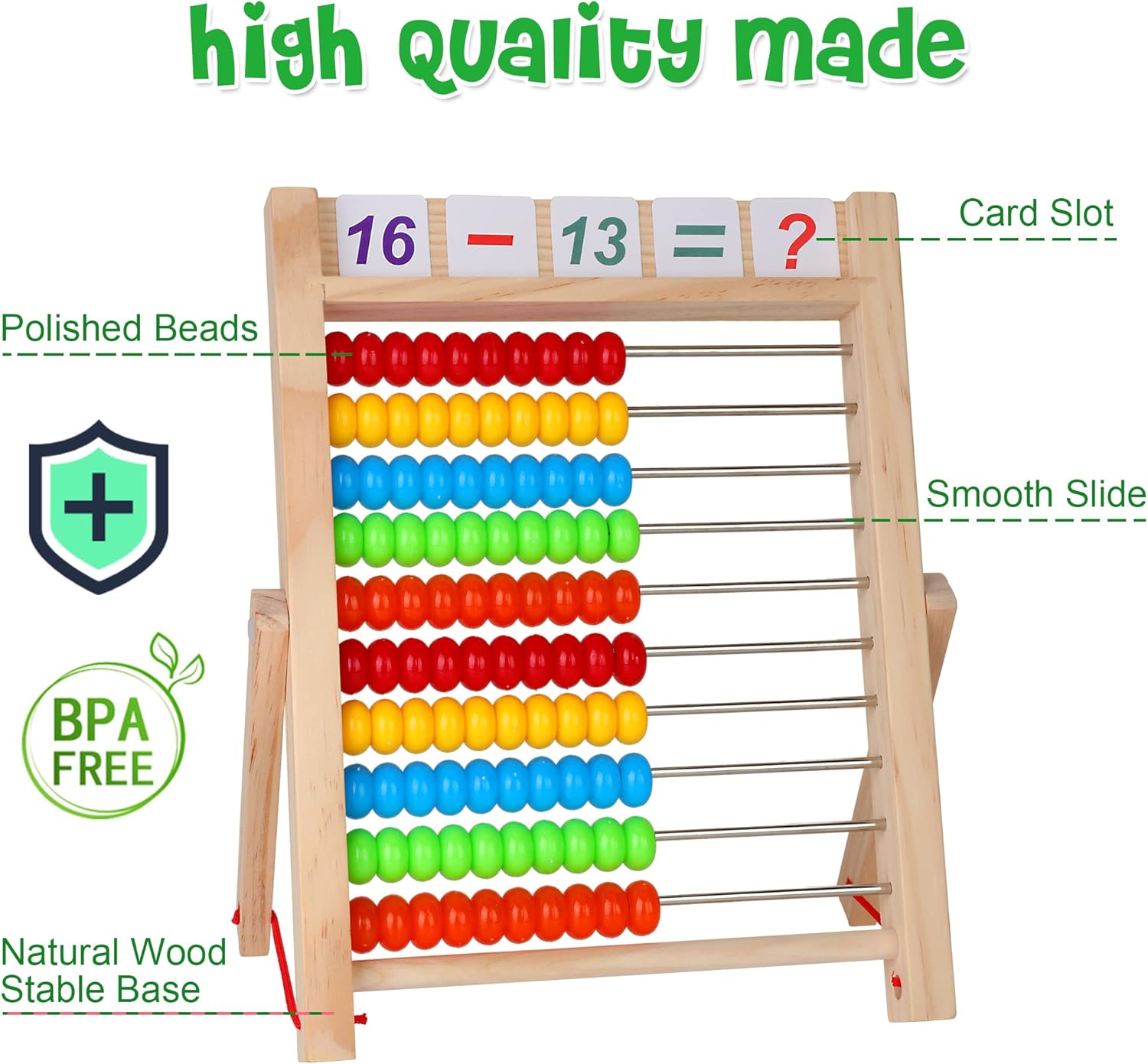 Wooden Abacus for Kids