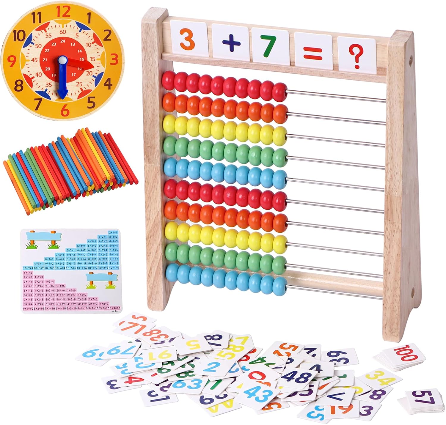 Wooden Abacus for Math