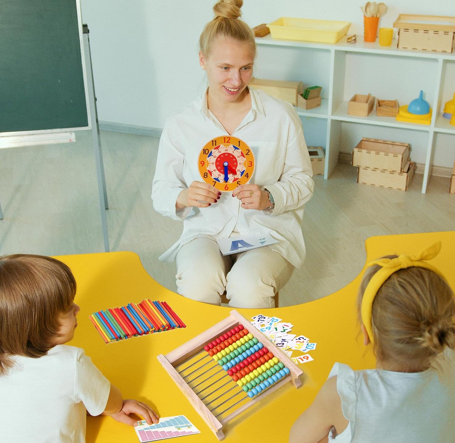 Wooden Abacus for Math