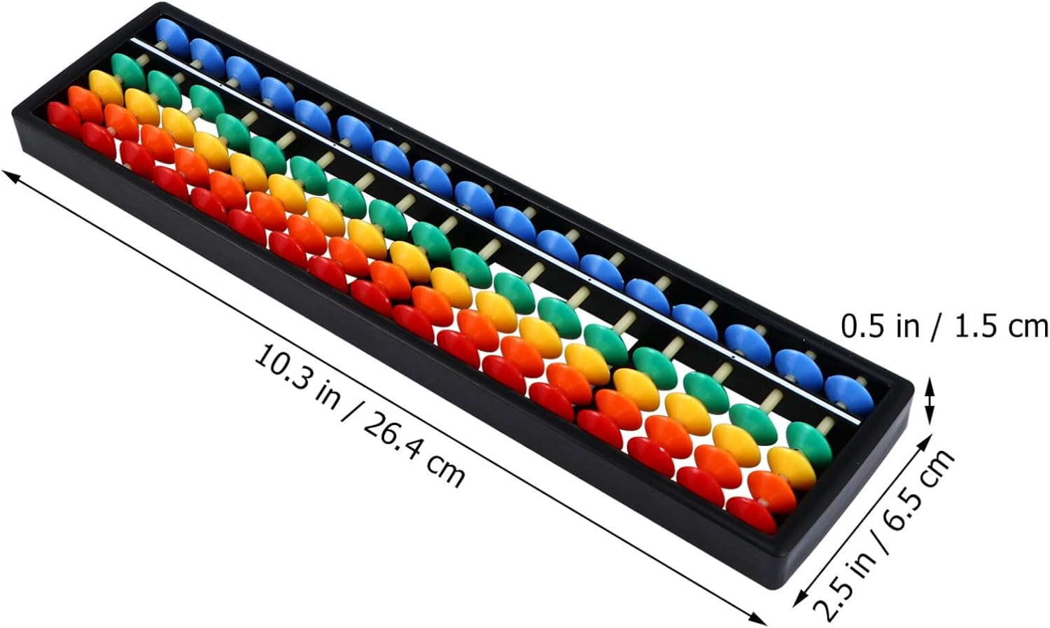 Plastic Abacus Beads
