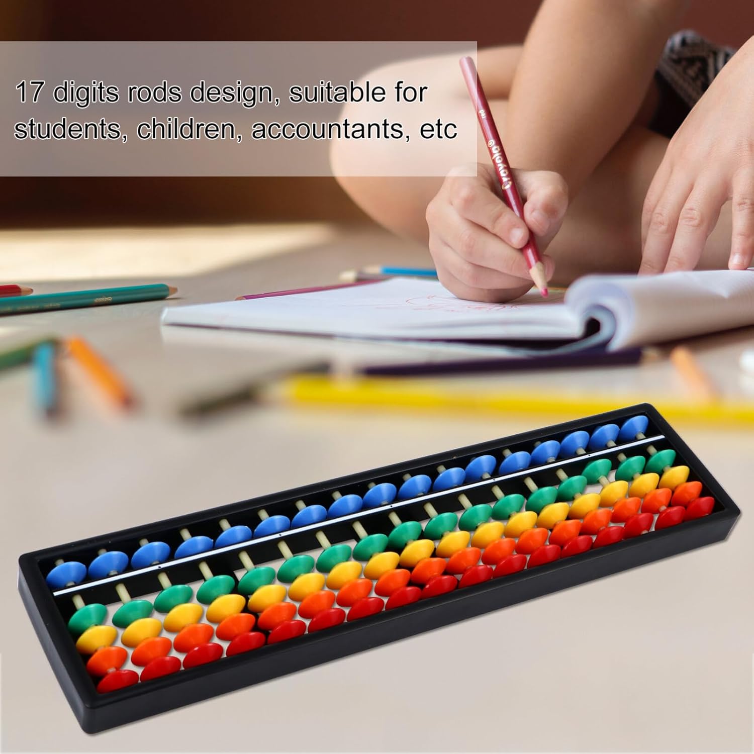 Plastic Abacus Beads