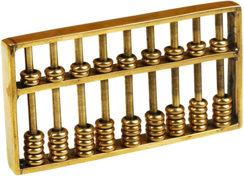 Miniature Brass Abacus Feng Shui