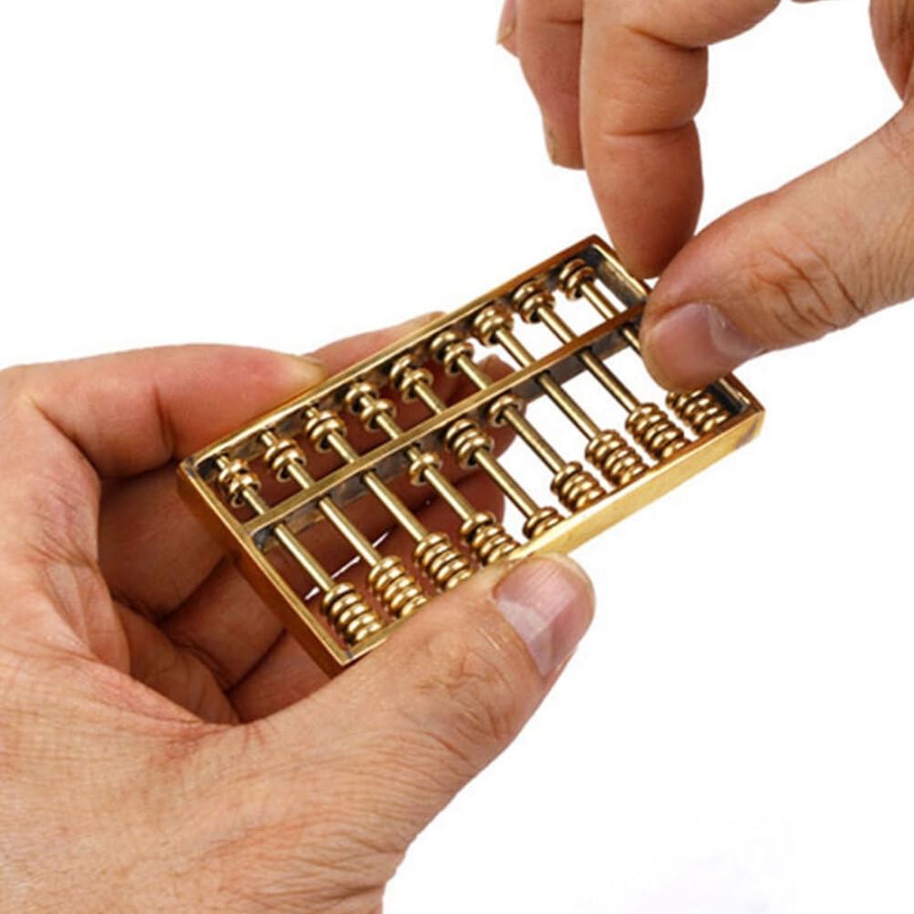 Miniature Brass Abacus Feng Shui
