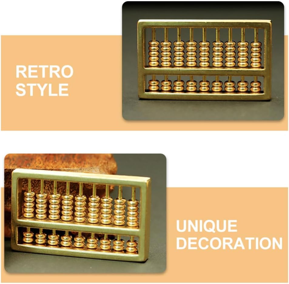 Miniature Brass Abacus Feng Shui