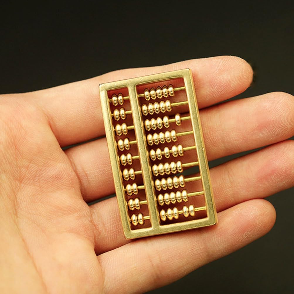 Miniature Brass Abacus Feng Shui