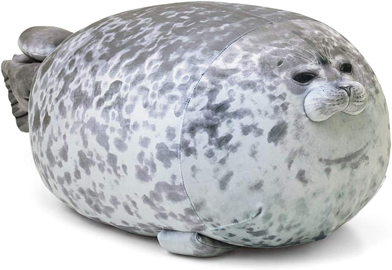 23.6" MerryXD Chubby Blob Seal Pillow