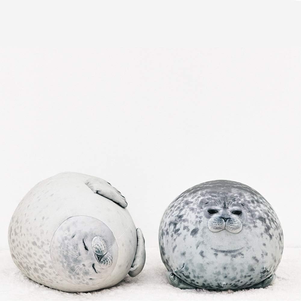 23.6" MerryXD Chubby Blob Seal Pillow