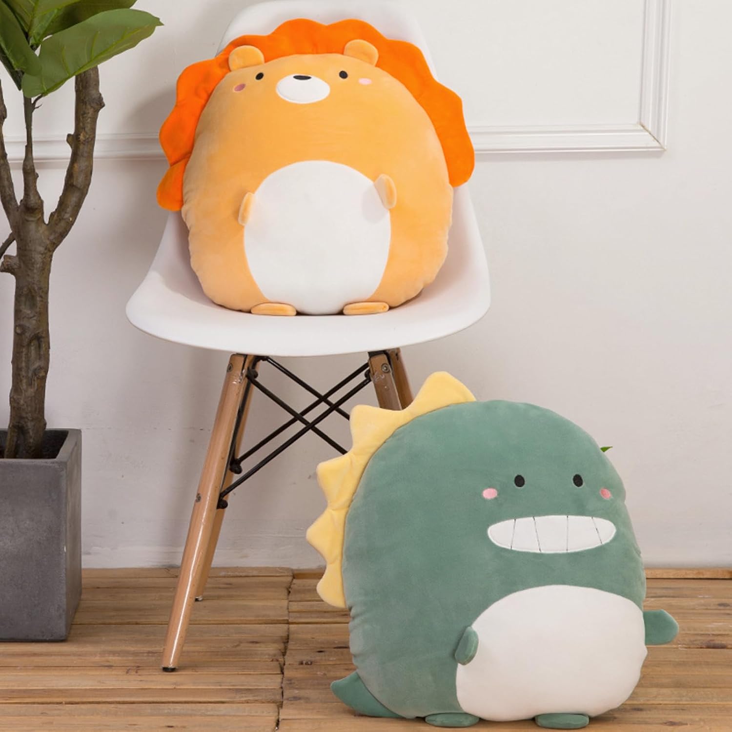 16" Dinosaur Plush Pillow