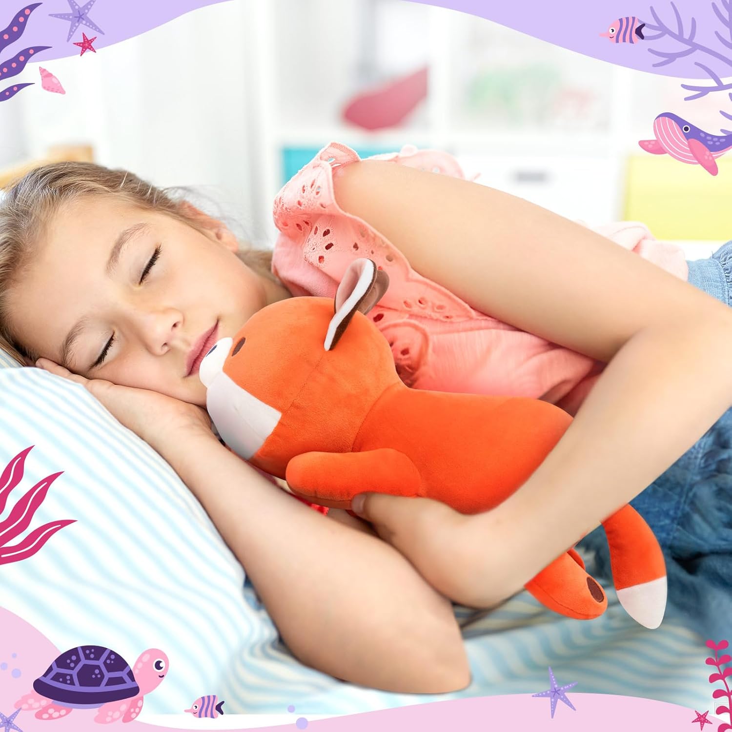 Mewaii Cute Fox Plush Pillow