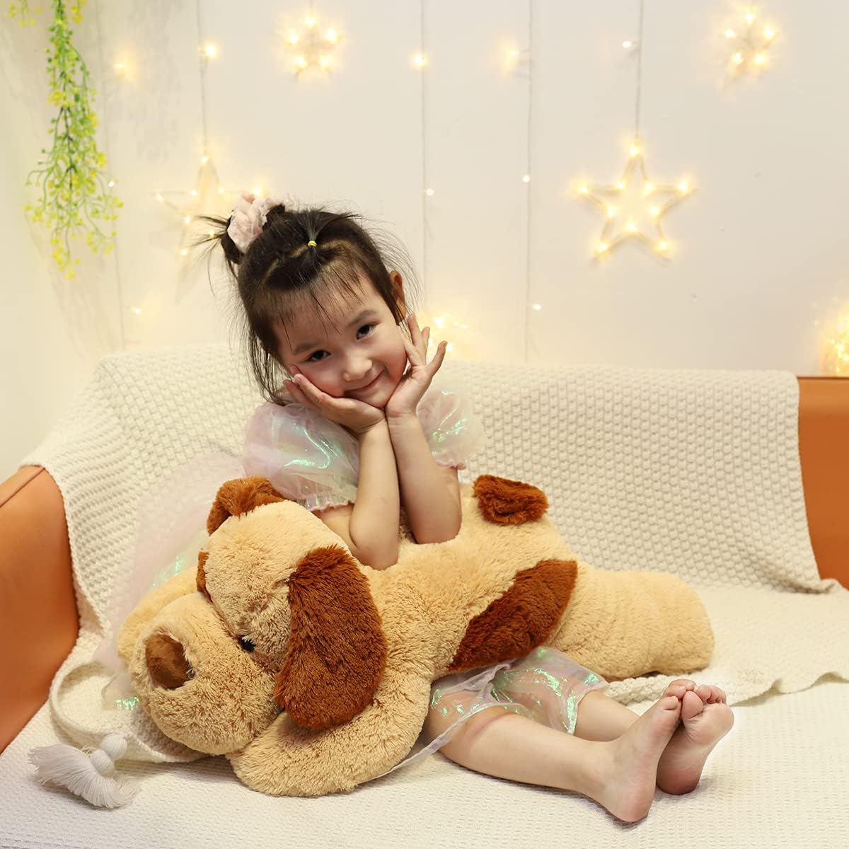 5 pounds 26.8" Dog Weighted Stuffed Animal