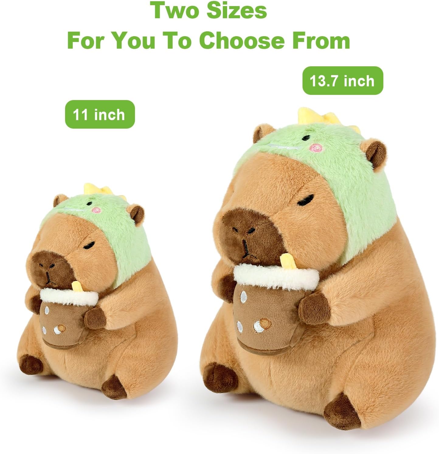 11" Ditucu Capybara Plush Pillow
