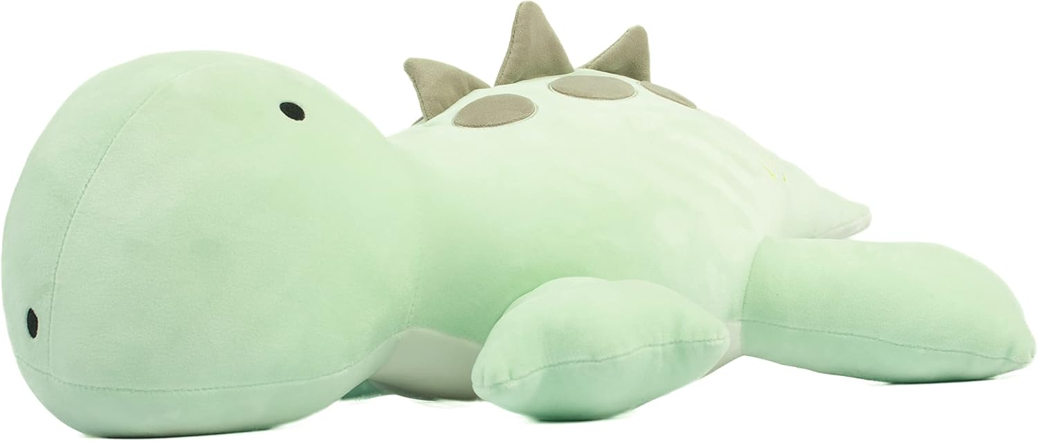 24" 4 Pounds Weighted Dinosaur Plush Pillow