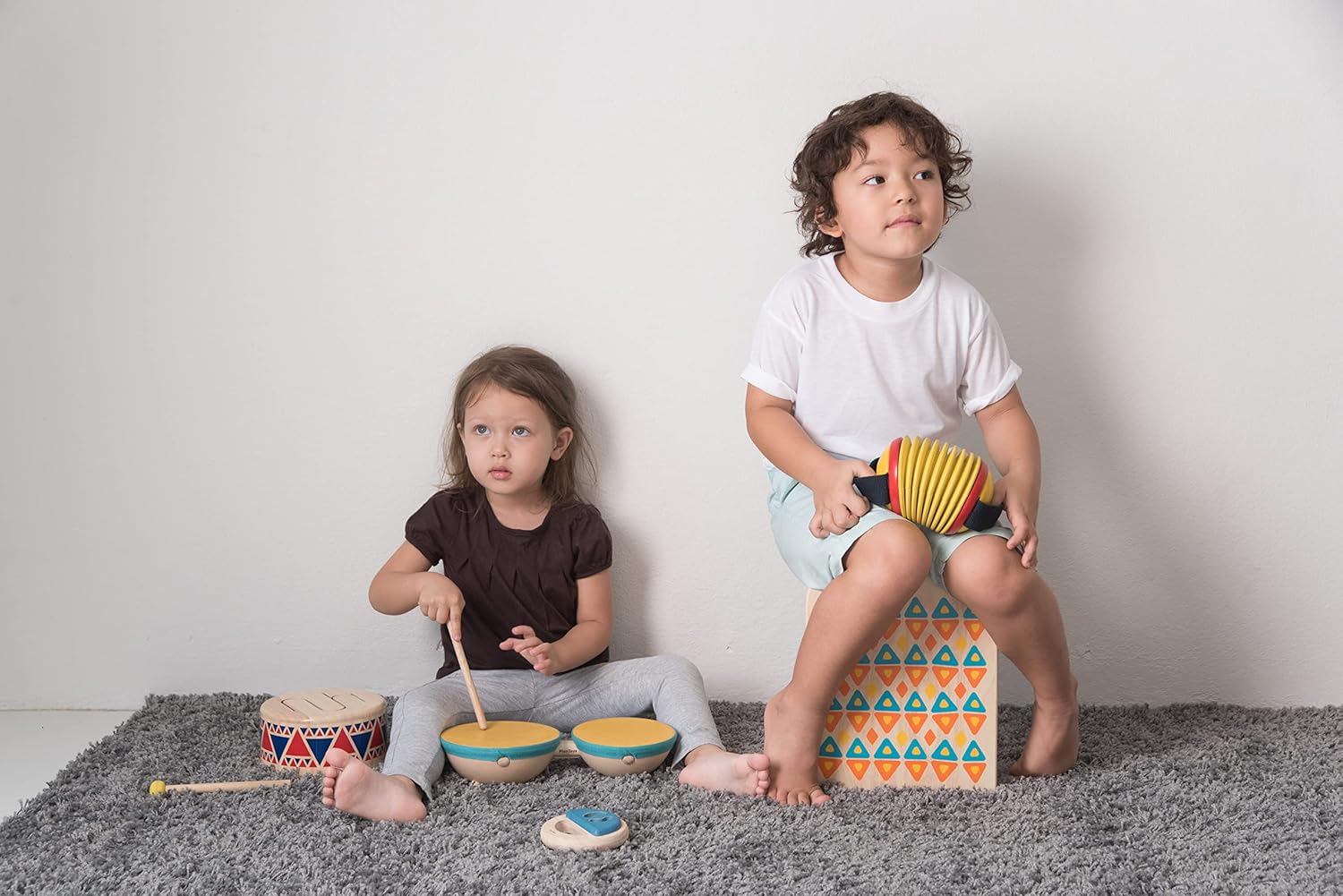 Double Drum Music Set