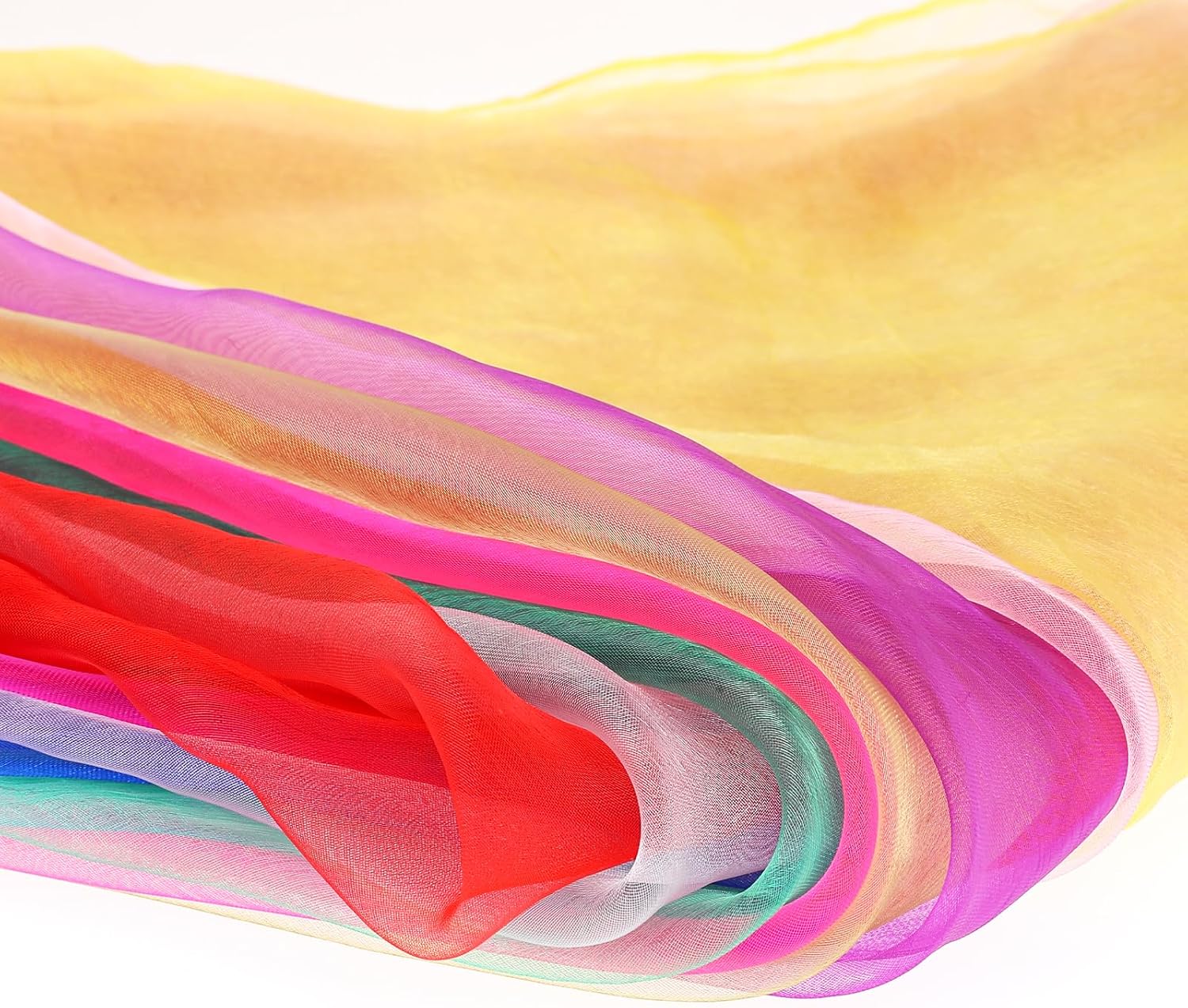 12 Pack 23.6 inch  Juggling Scarves