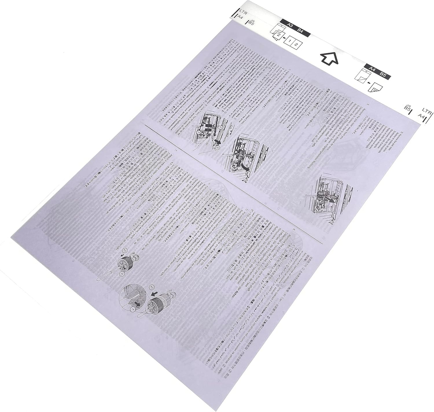 5 pcs X CS-A3001 Carrier Sheet CS-A3301 Sheets Compatible Brother A4 Scanner Scan A3 B4 Odd Size Fold Tear Receipt Fragile Crease Newspaper Magazine Cut Fragile Paper Crease Photo To To