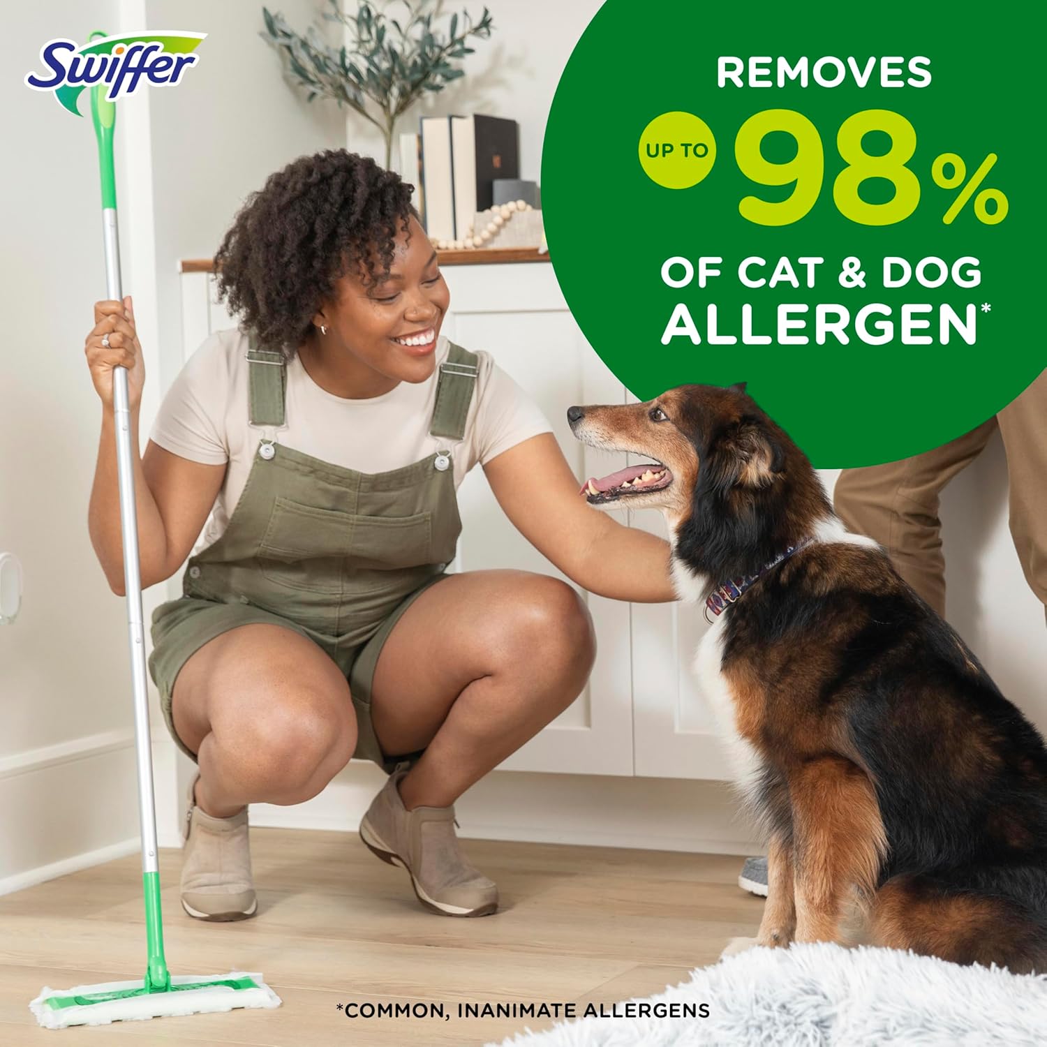 Sweeper Pet | Heavy Duty Dry Sweeper Replacement Cloths | Odor Resistant | Floor Cleaning | 32 Count