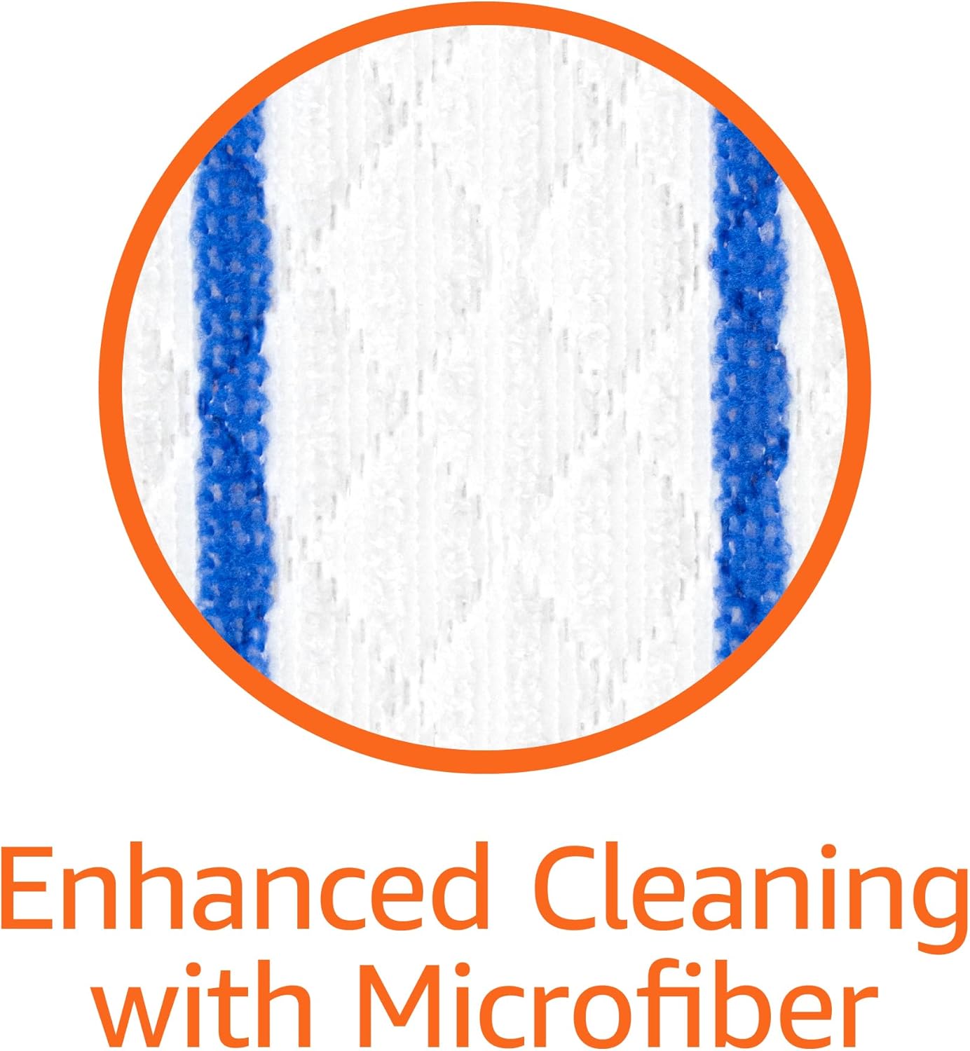 Replacement Mop Heads | Replacement Wet Mop Cloths | 24 Count | 1 Count