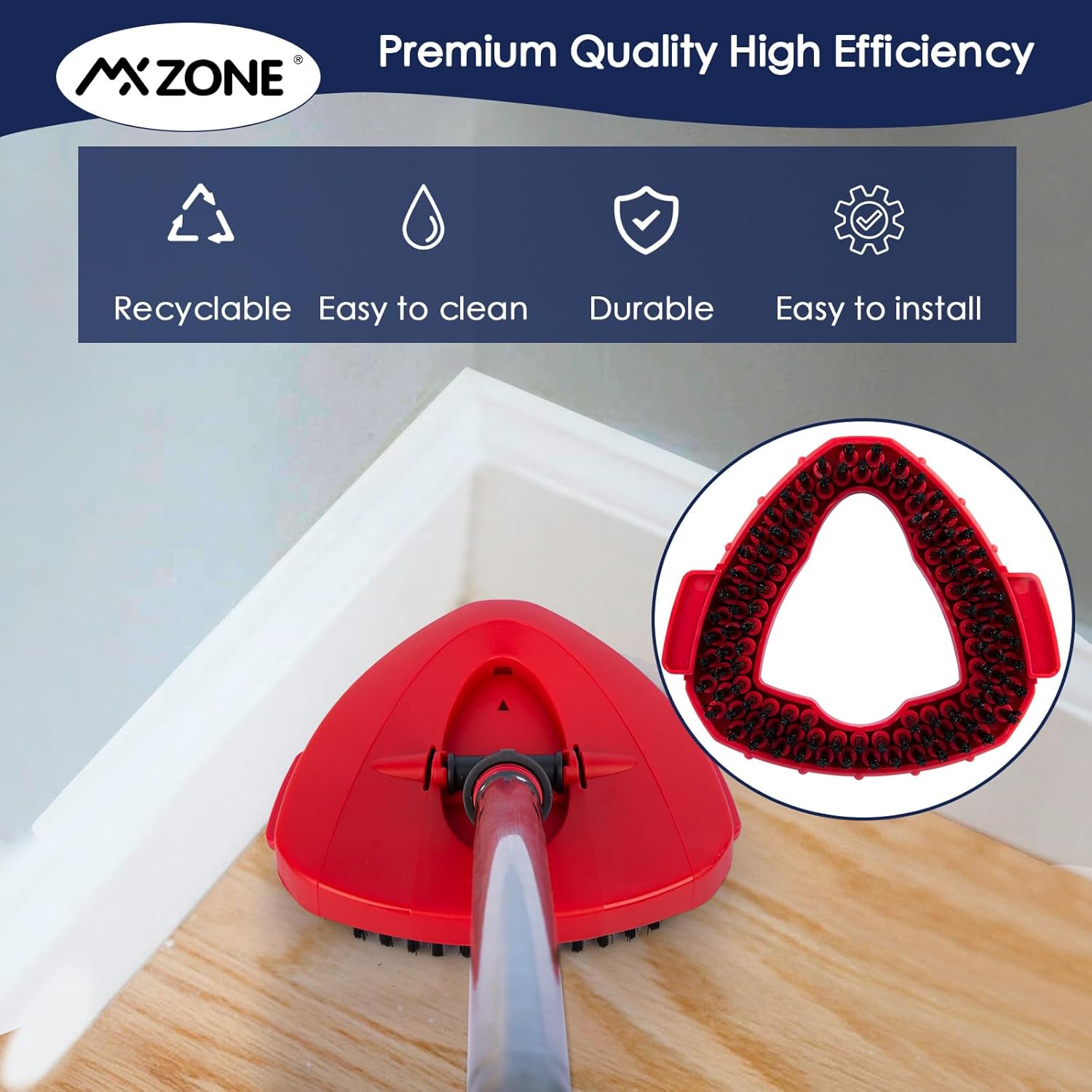 Bathroom Scrub Brush Replacement Head