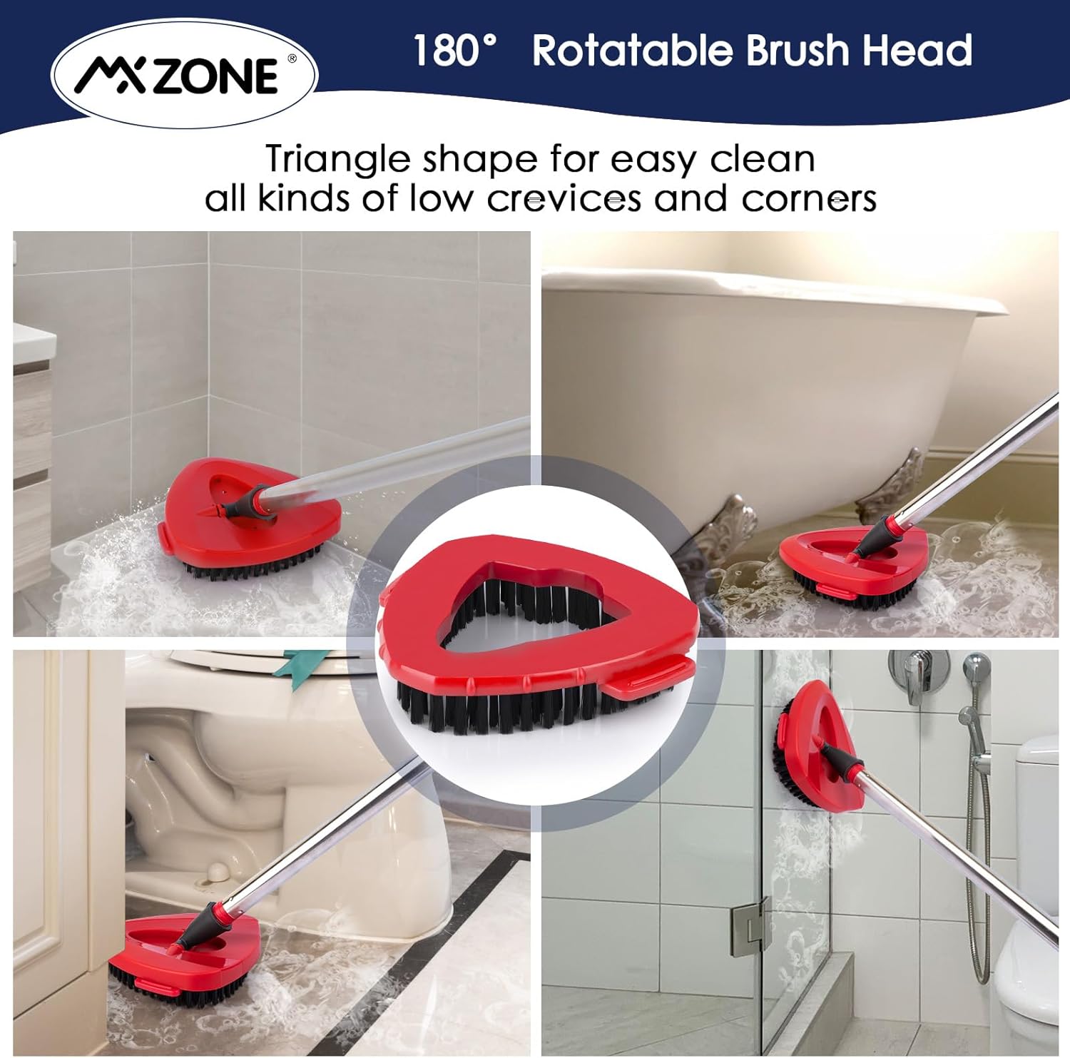 Bathroom Scrub Brush Replacement Head