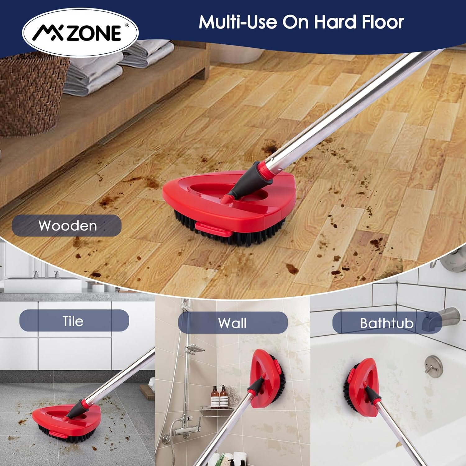 Bathroom Scrub Brush Replacement Head