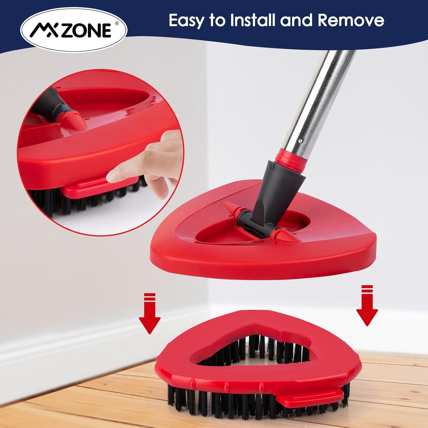 Bathroom Scrub Brush Replacement Head