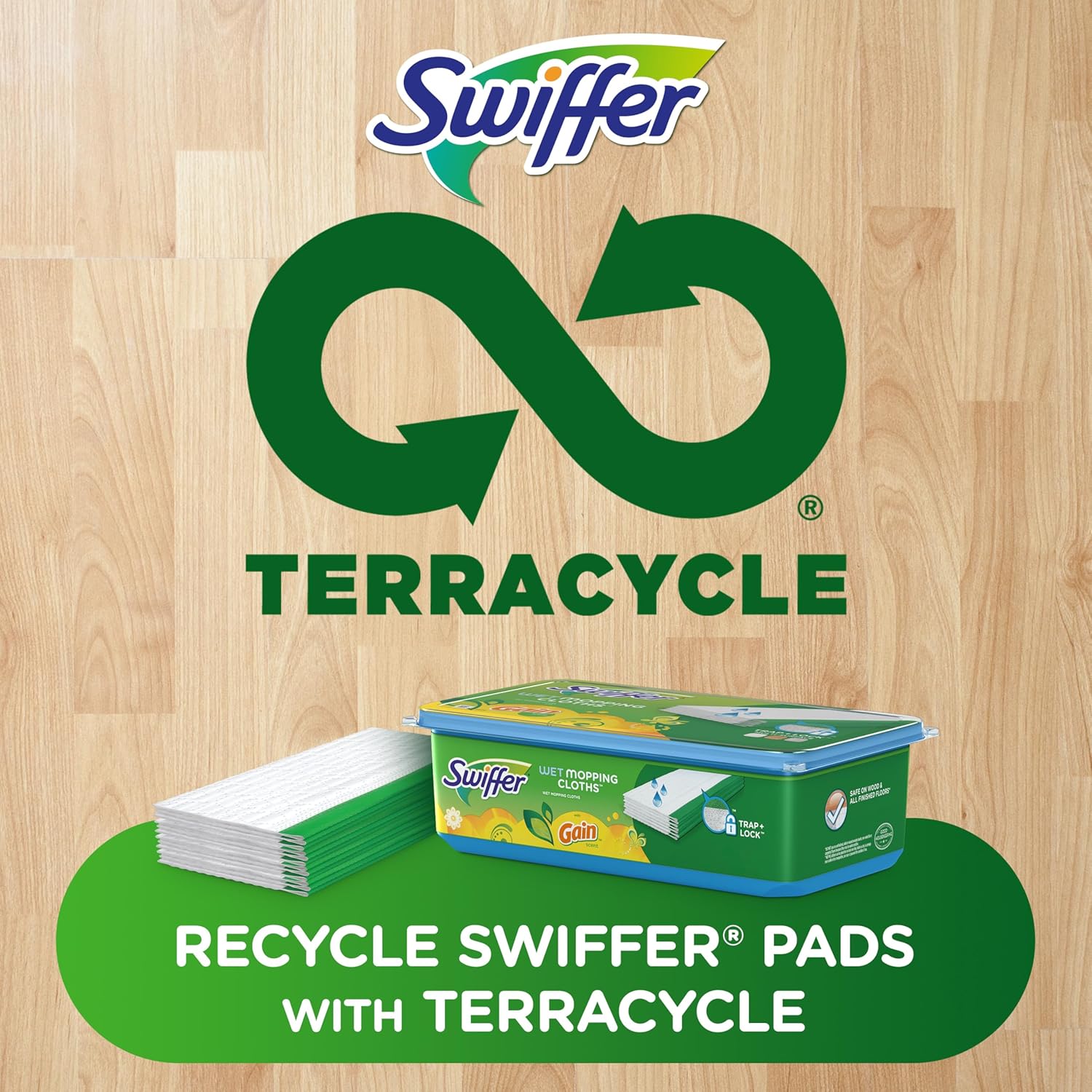 Sweeper Wet Mop | Multi-Surface Floor Cleaner | Original Scent | 24 Count