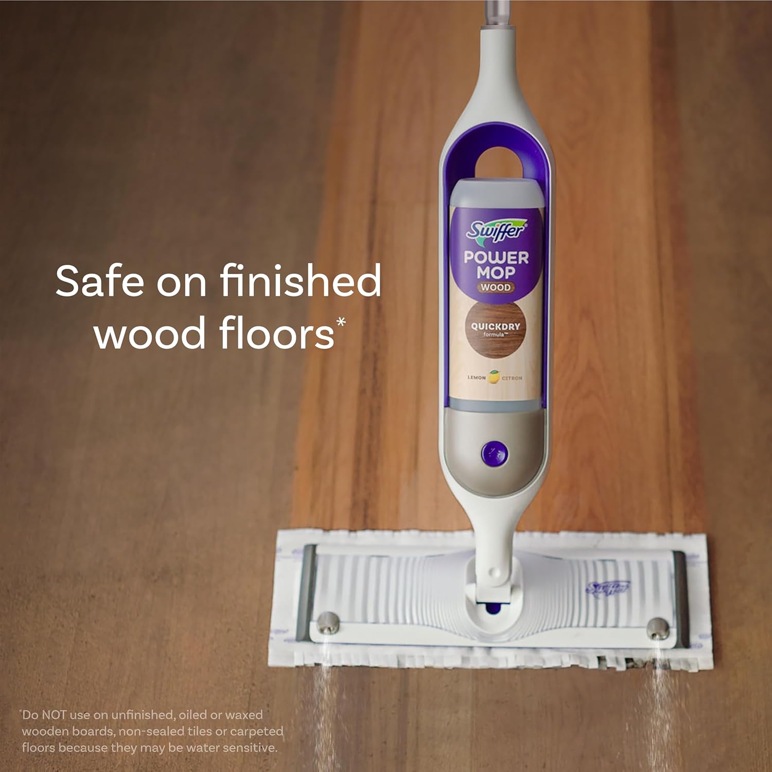 PowerMop Replacement Wooden Mopping Pads for Floor Cleaning | Pack of 11