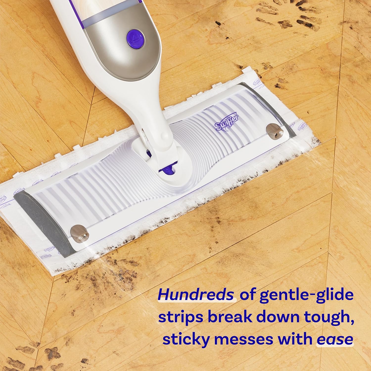 PowerMop Replacement Wooden Mopping Pads for Floor Cleaning | Pack of 11