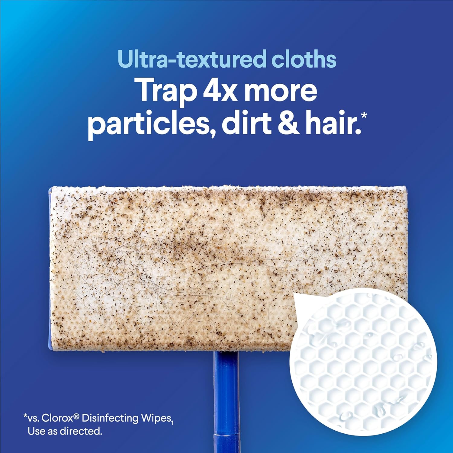 Scentiva Sterilized Wet Mop Pads | Disposable Mop Heads | Coconut & Waterlily | 2 Pack | 24 Wet Refills Per Pack (Packaging May Vary)