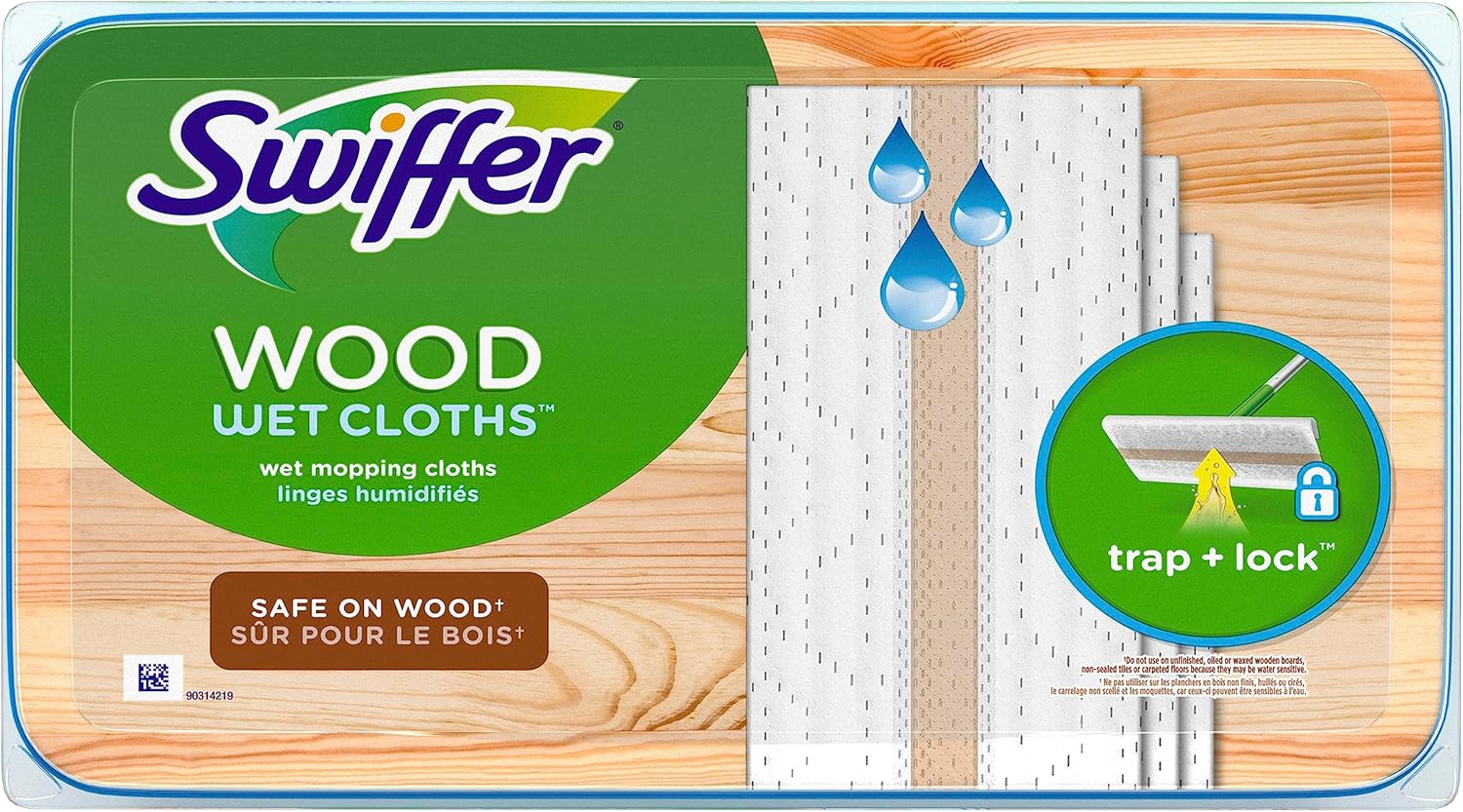 Sweeper Wet Wood Floor Mopping Cloth | 20 pieces
