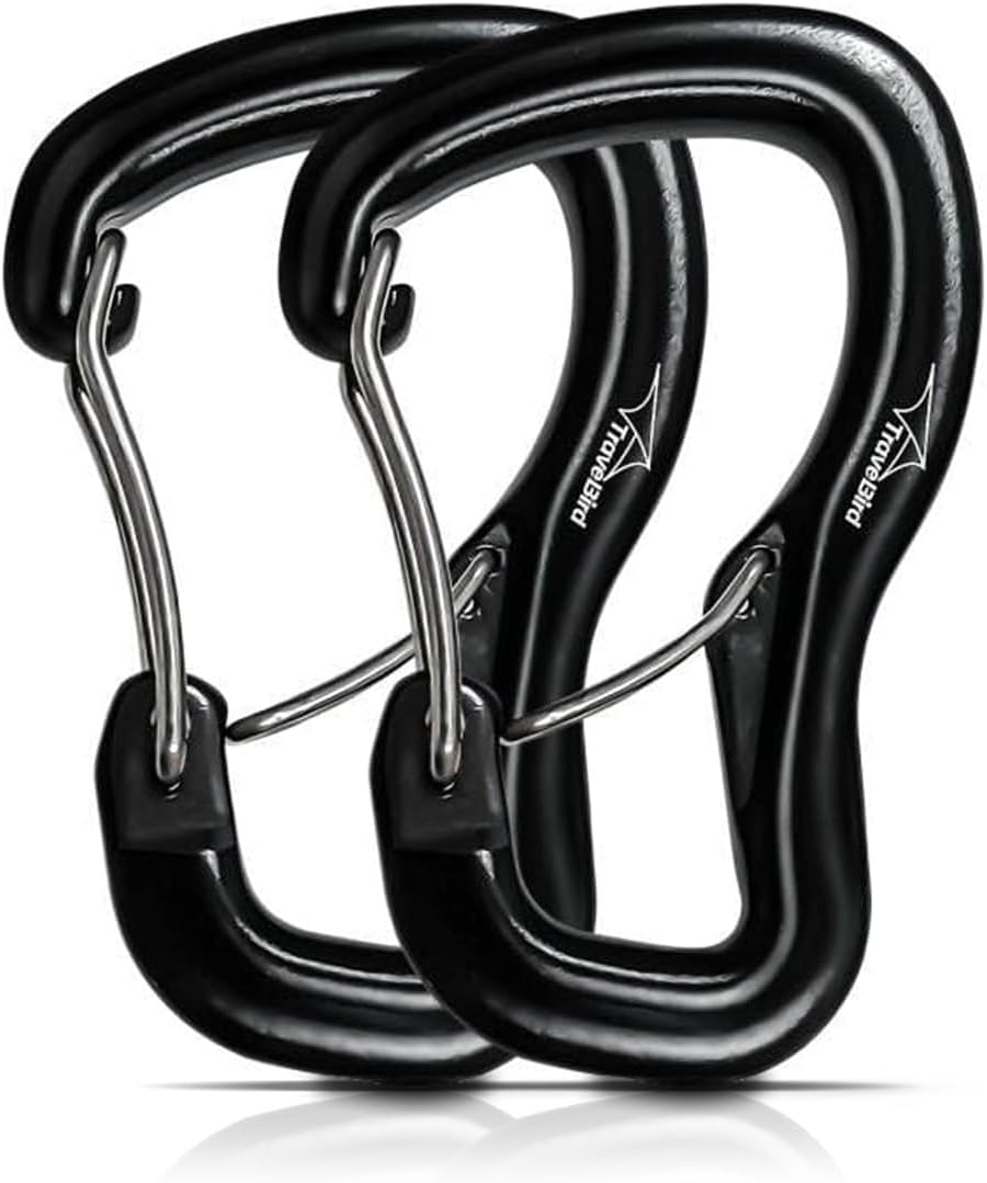 Travel Bird Heavy Duty Carabiner Clip Hook, 8KN (1763 lbs)