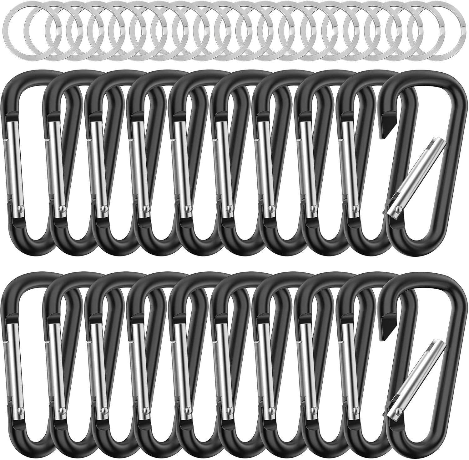 2.3 inch Small Mountaineering Carabiner Keychain