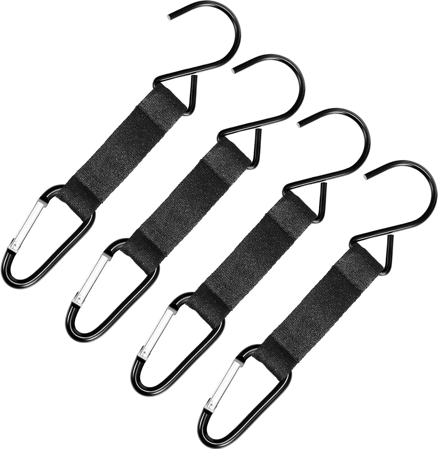 4 Piece Fence Hook, Nylon Safety Buckle Metal Hook