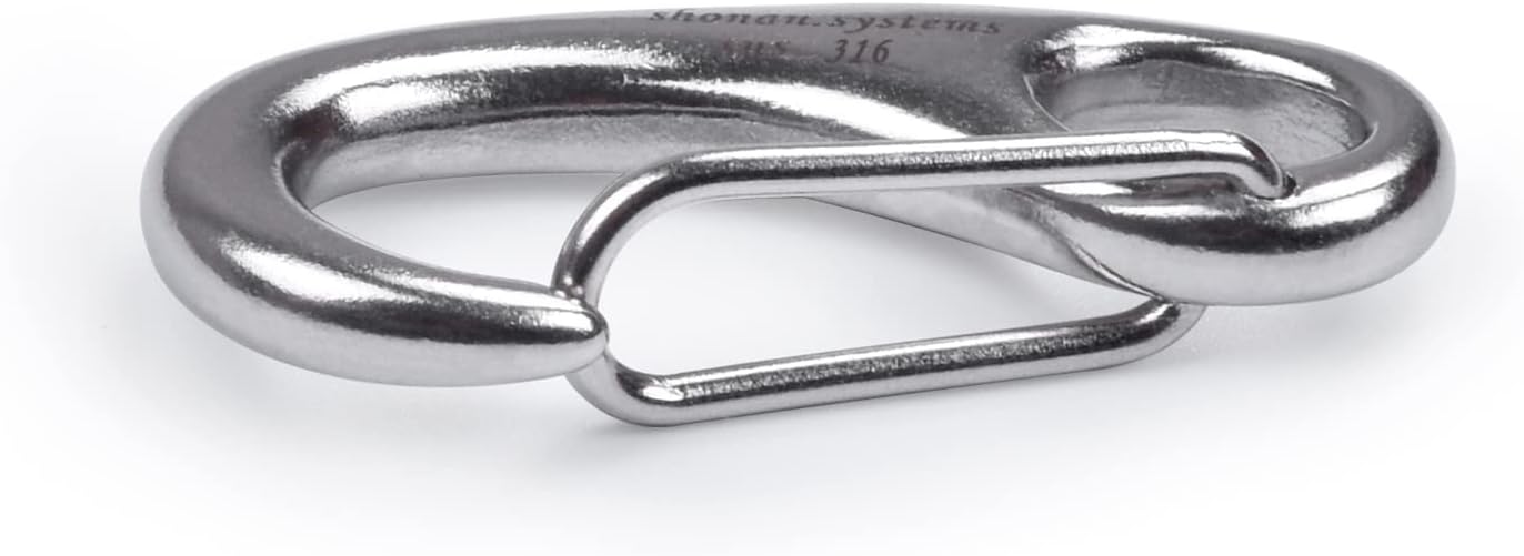 1.93 inch Mountaineering Buckle, 4 Piece Flag Hook