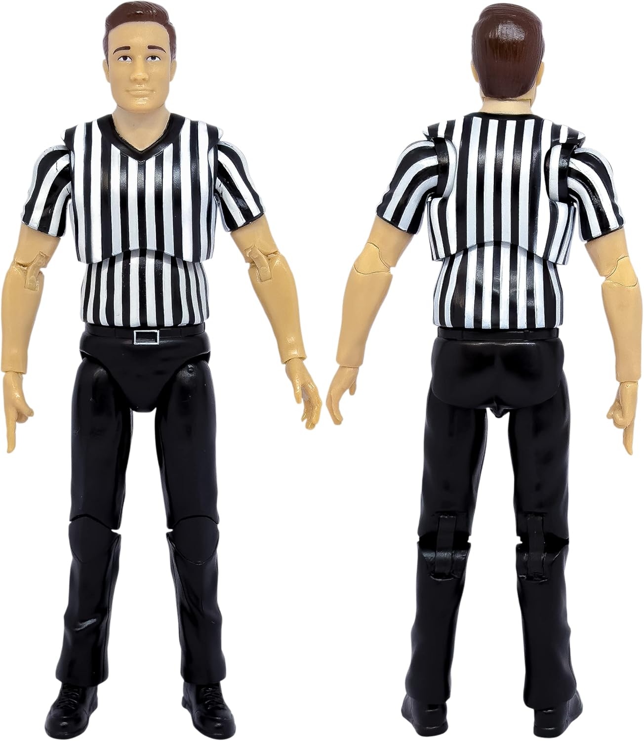 Ultimate Referee & Deluxe Knuckle Wrestling Action Figure