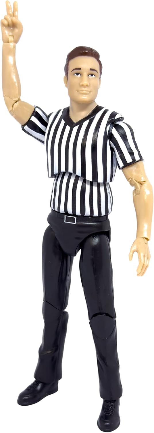 Ultimate Referee & Deluxe Knuckle Wrestling Action Figure