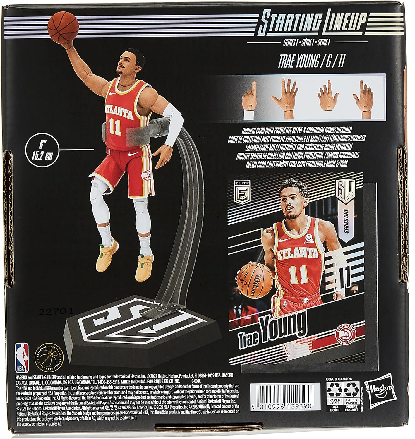 Starting Lineup Trae Young (Atlanta Hawks) Action Figure