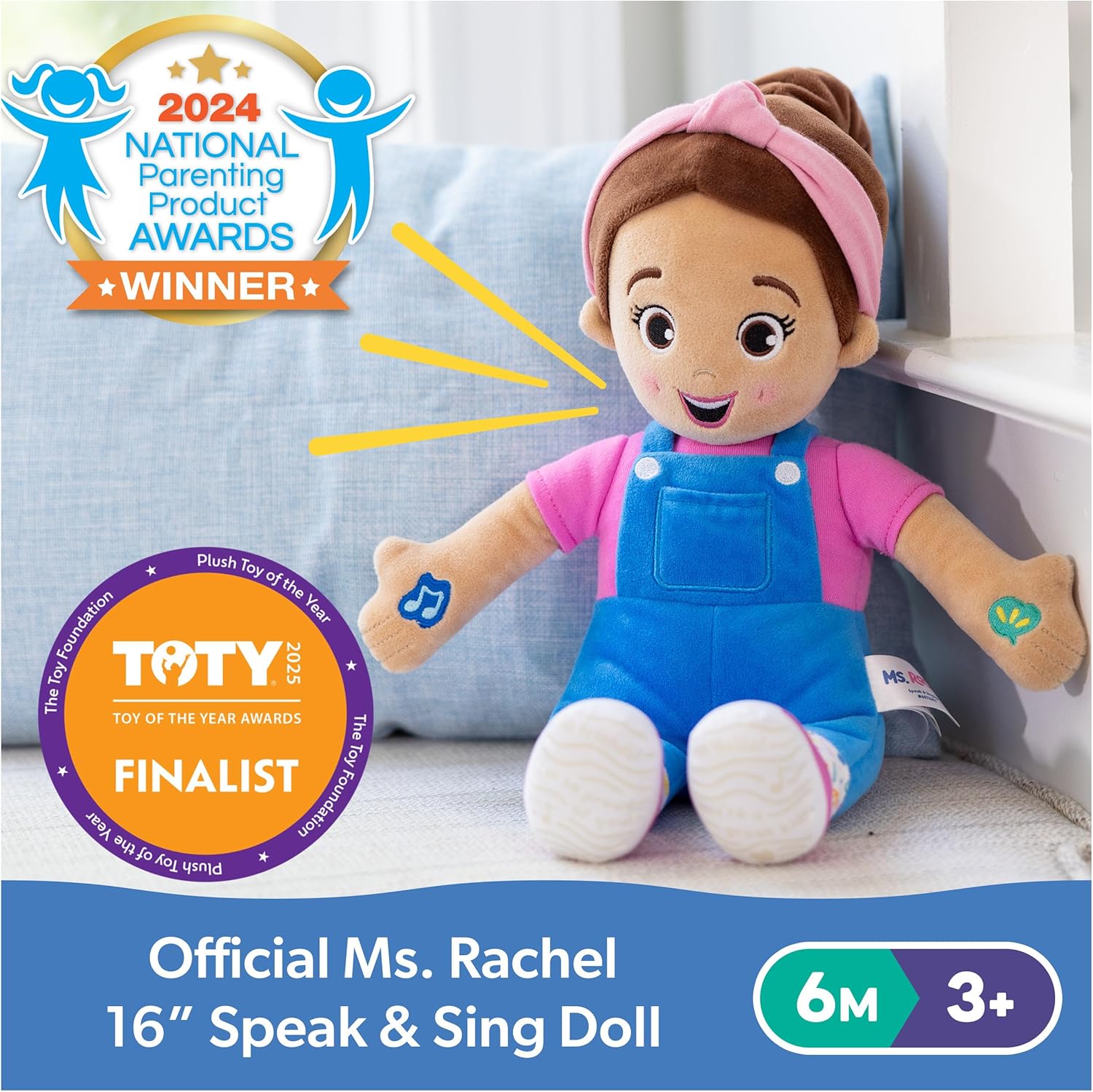 Ms. Rachel Talking and Singing Doll