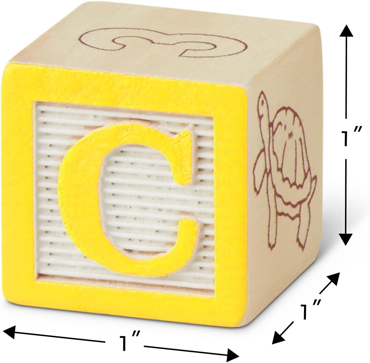Deluxe Wooden ABC/123 Block Set with Organizer