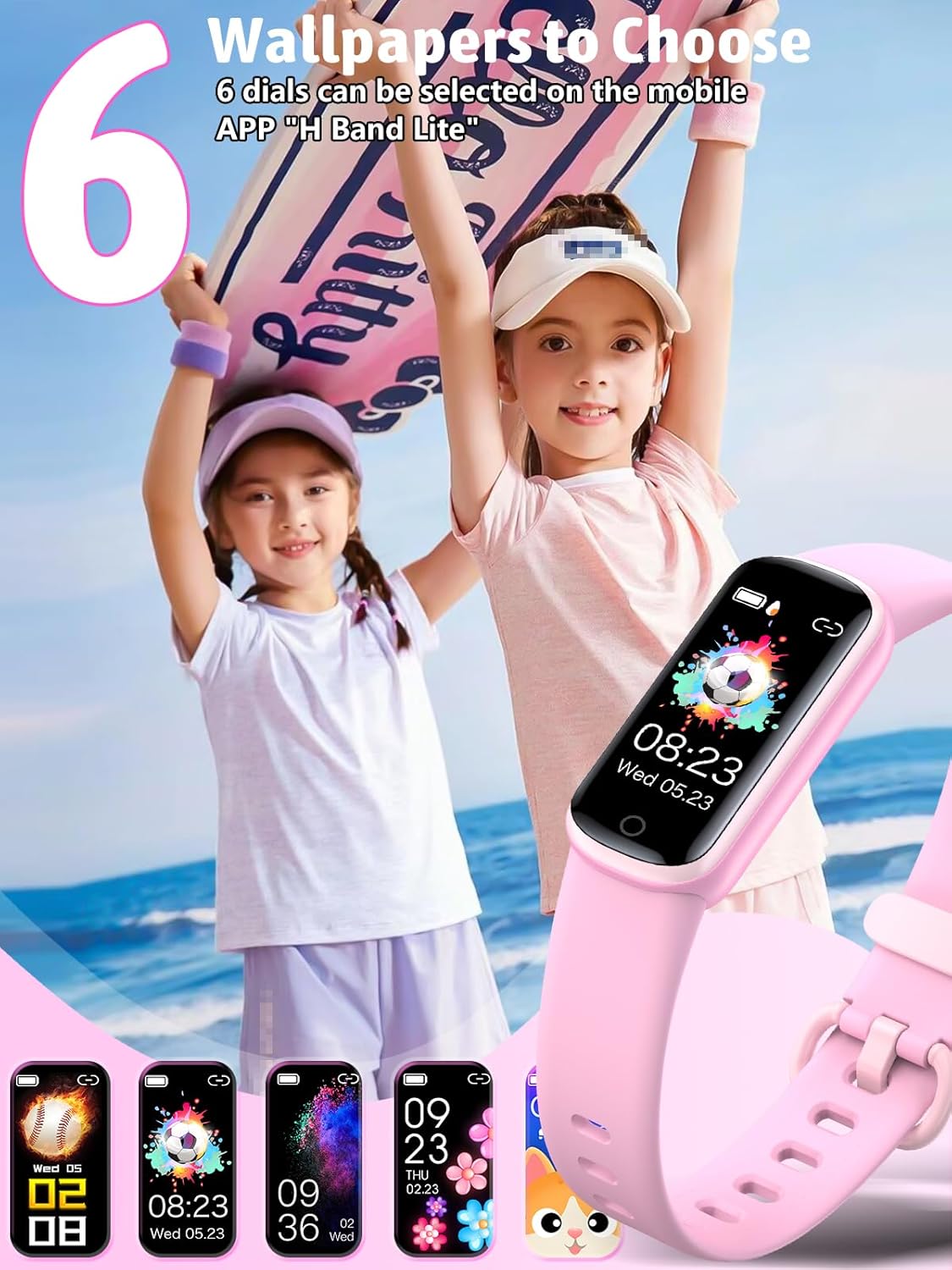 Kids Fitness Tracker Heart Rate Sleep