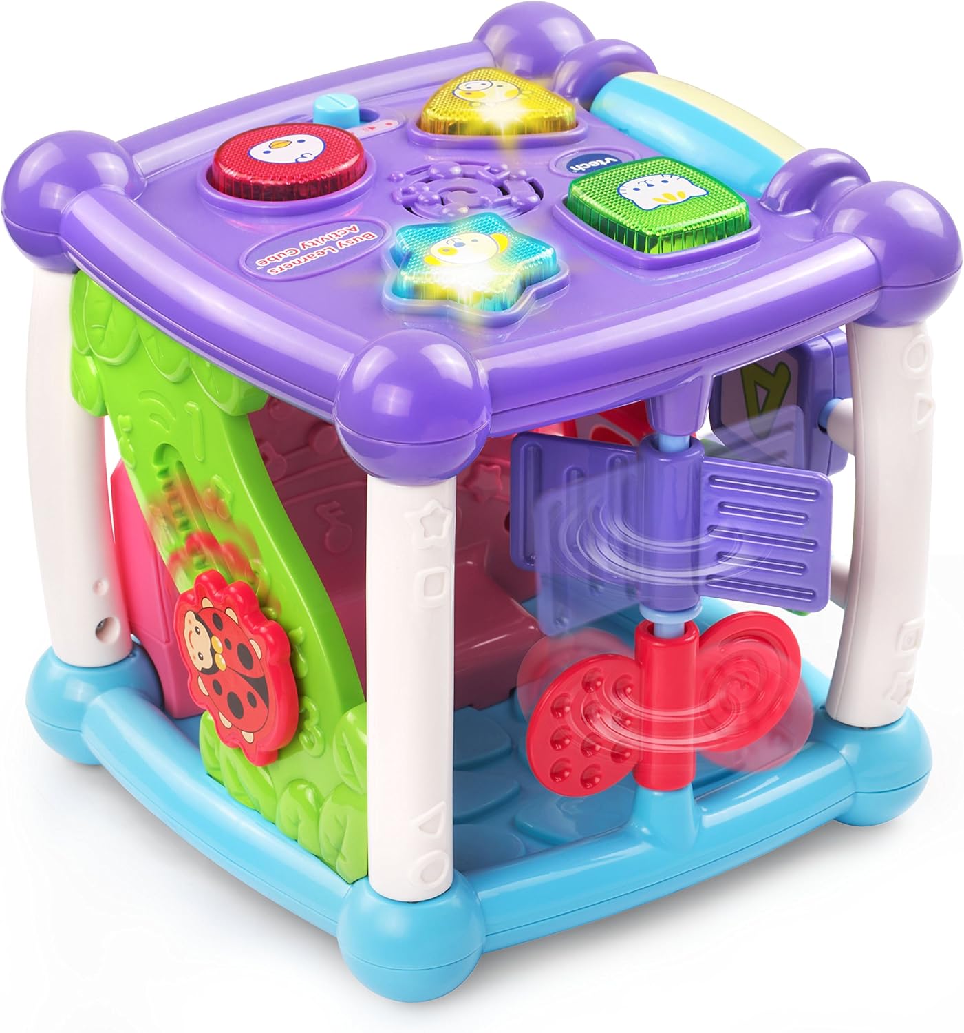 Purple Activity Cube