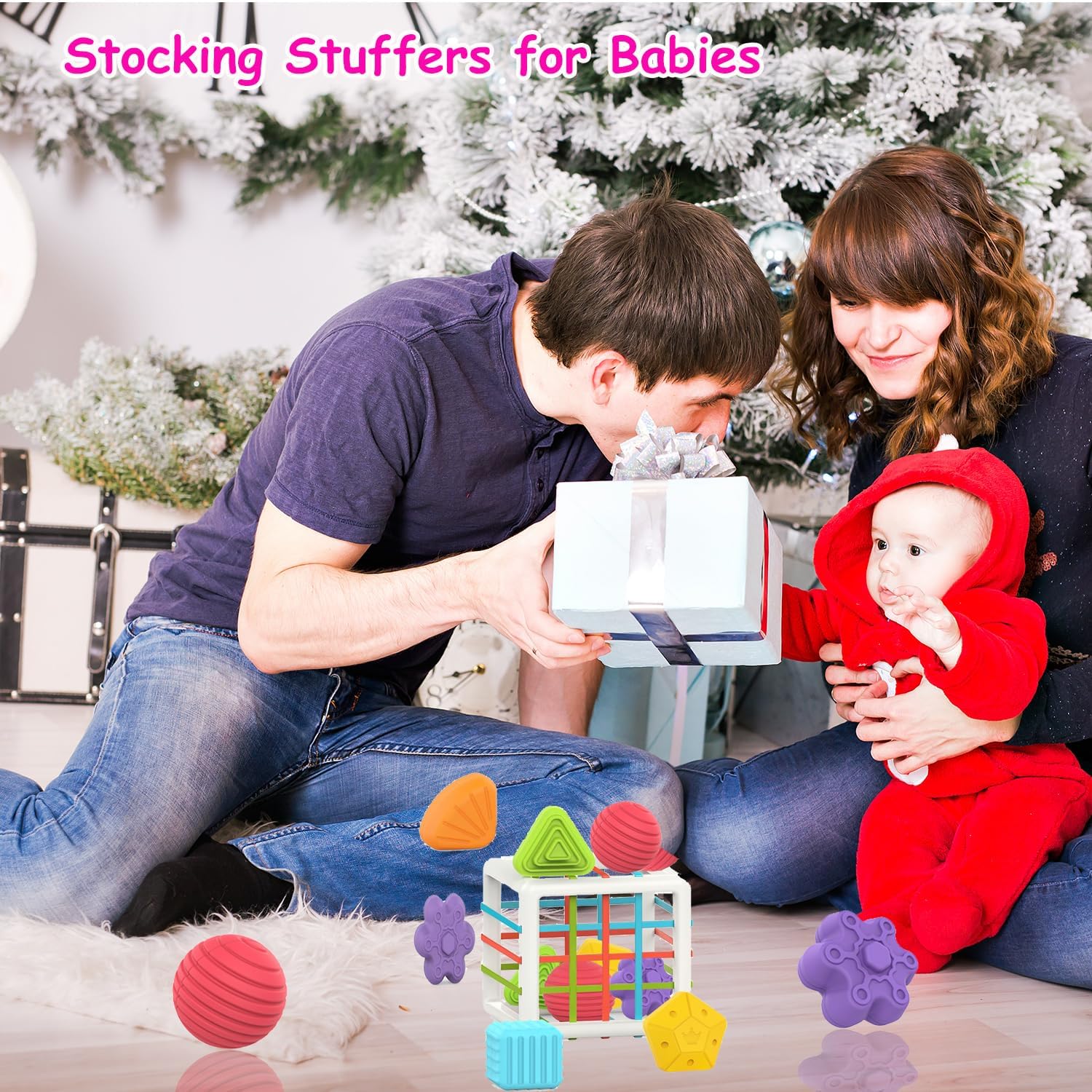6 Pack Sensory Shapes, 1+ Years