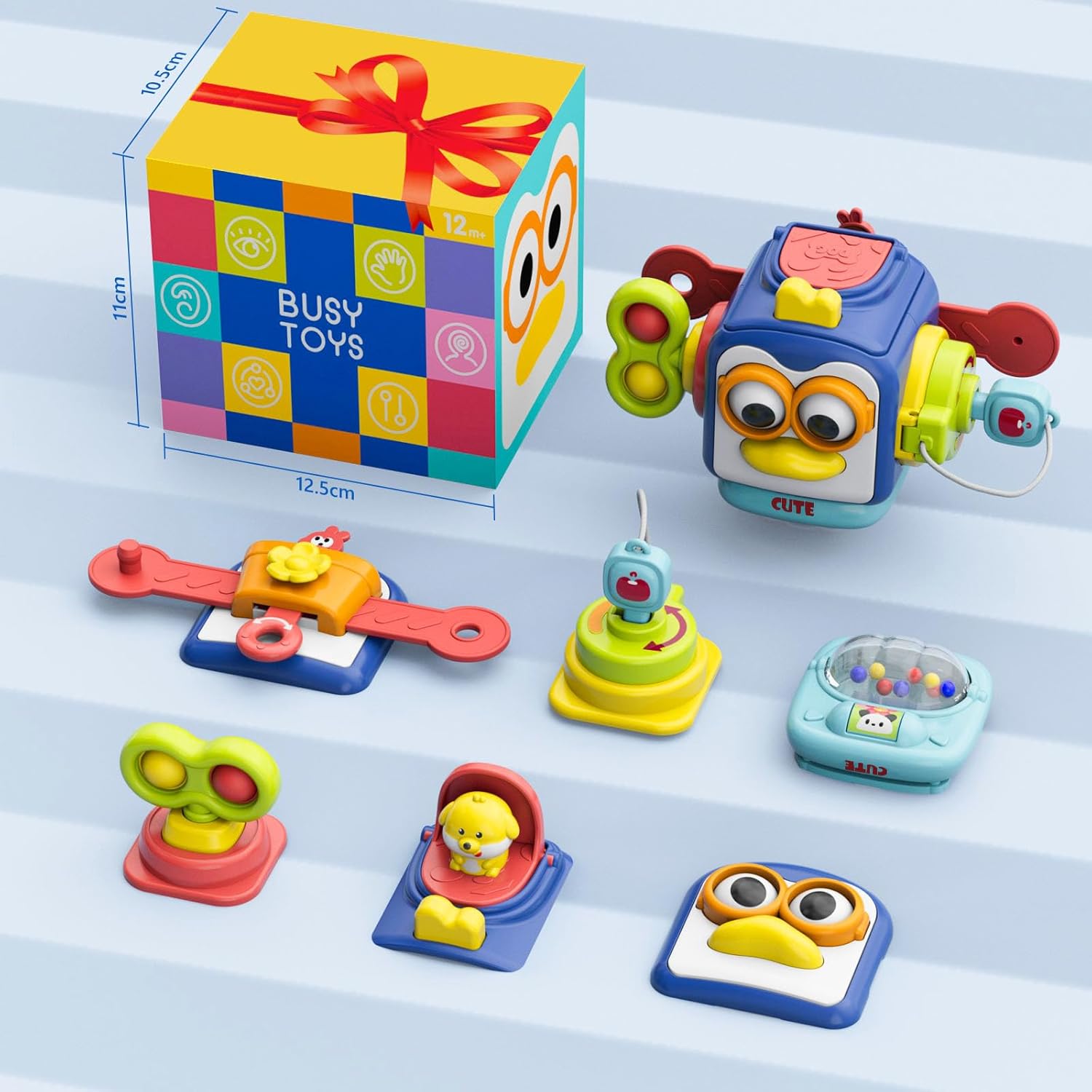 Travel Activity Busy Cube