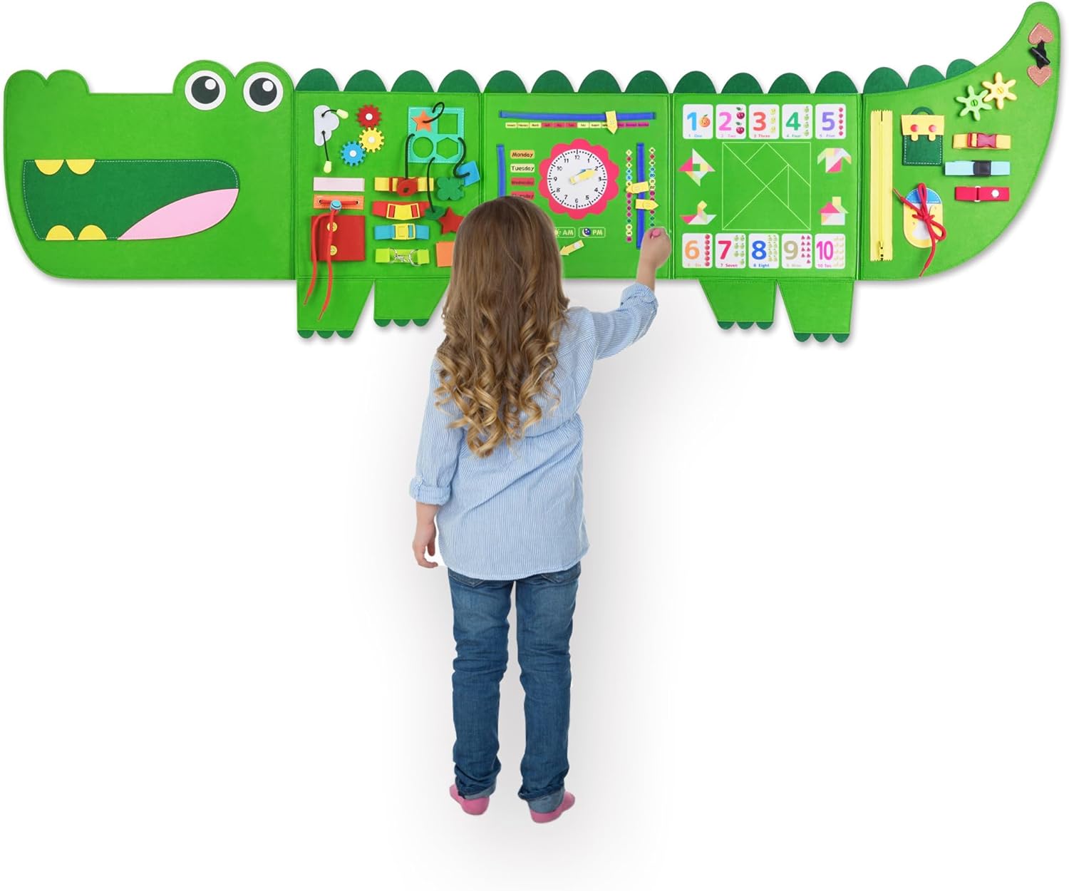 Rivibou Crocodile Busy Board