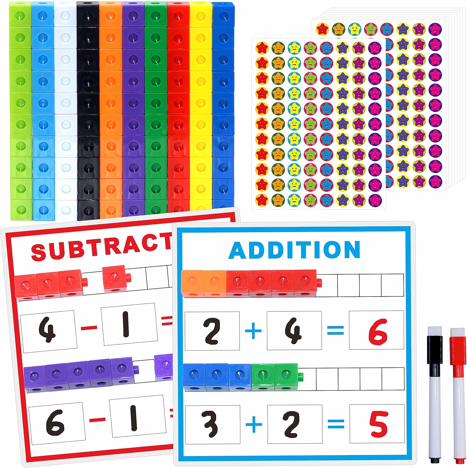 Math Linking Cubes