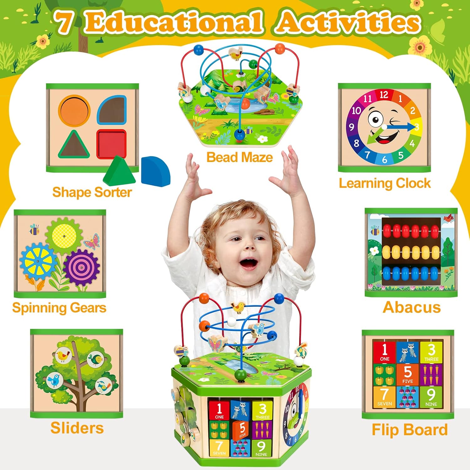 7 in 1 STEM Activity Cube