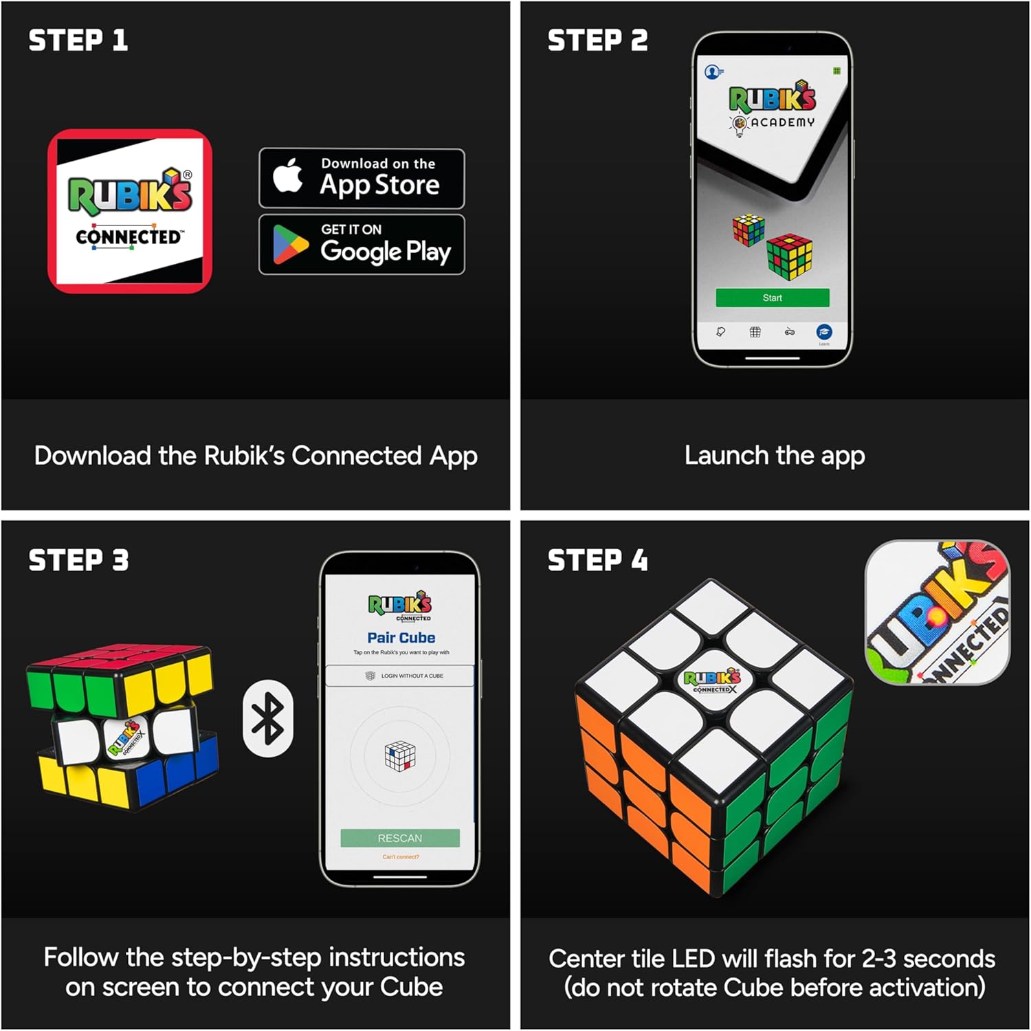 Bluetooth Speed Cube with Learning App